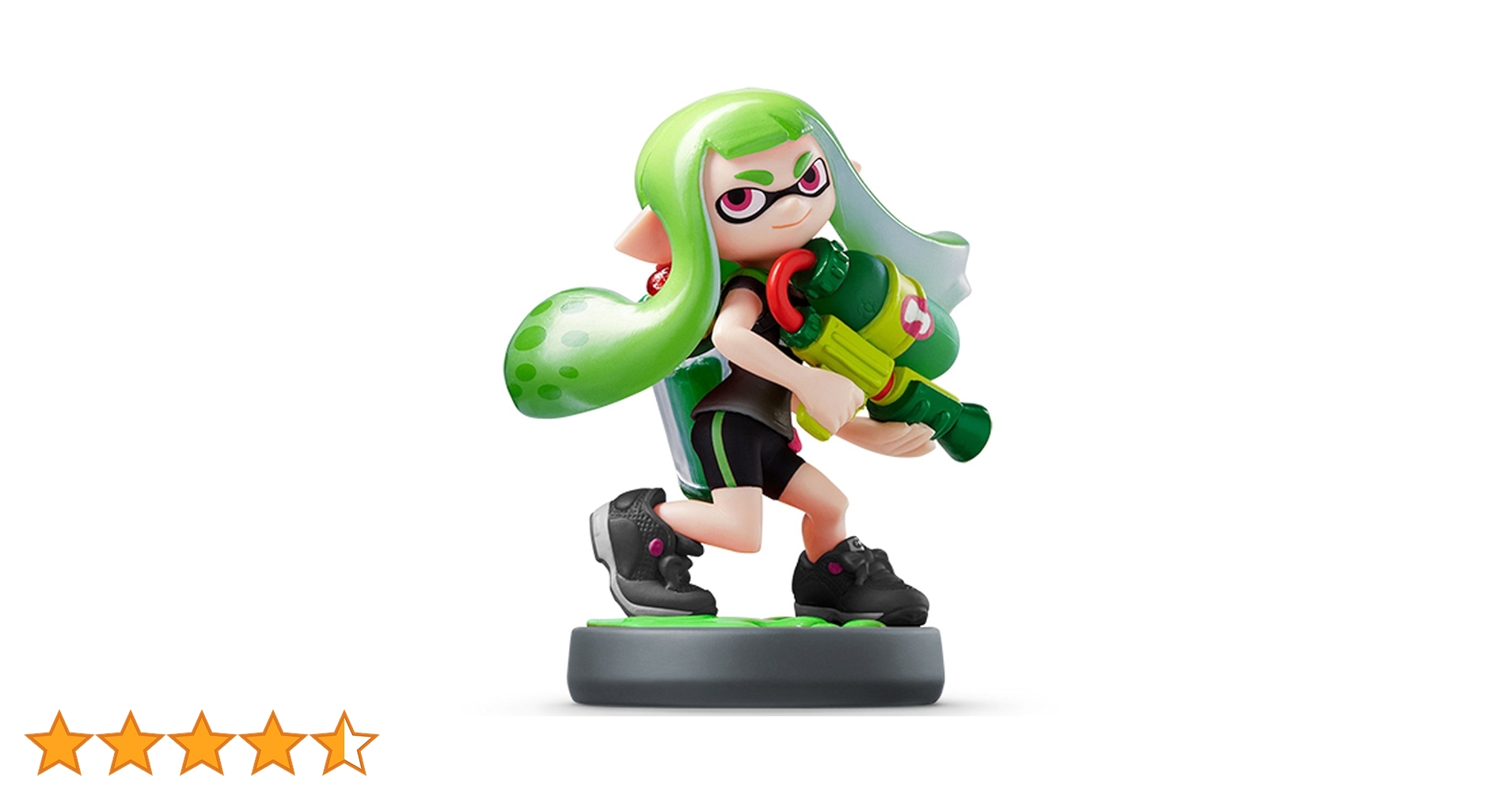 スプラトゥーンamiiboライムグリーンガール　タコガール　イエローガール Amazon.co.jp: amiibo ガール【ライムグリーン】 (スプラ